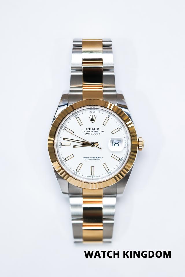 Rolex | Datejust | 126333 | Gold/Steel | 41 mm | Gold/Steel | White | Automatic