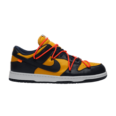 Off White x Dunk Low University Gold