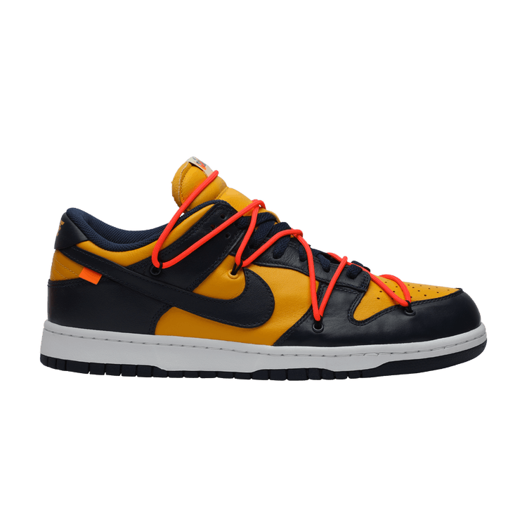 Off White x Dunk Low University Gold