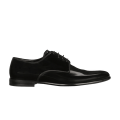 Dolce & Gabbana Brushed Calfskin Derby Black