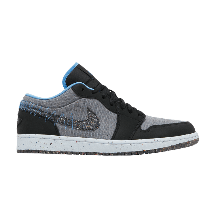 Air Jordan 1 Low Crater Black University Blue