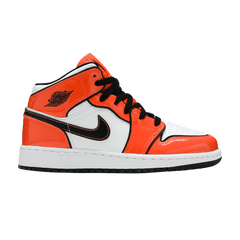 JORDAN 1 MID SE TURF ORANGE (GS)