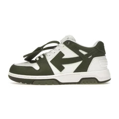 OFF-WHITE Out Of Office OOO Low Tops White Khaki