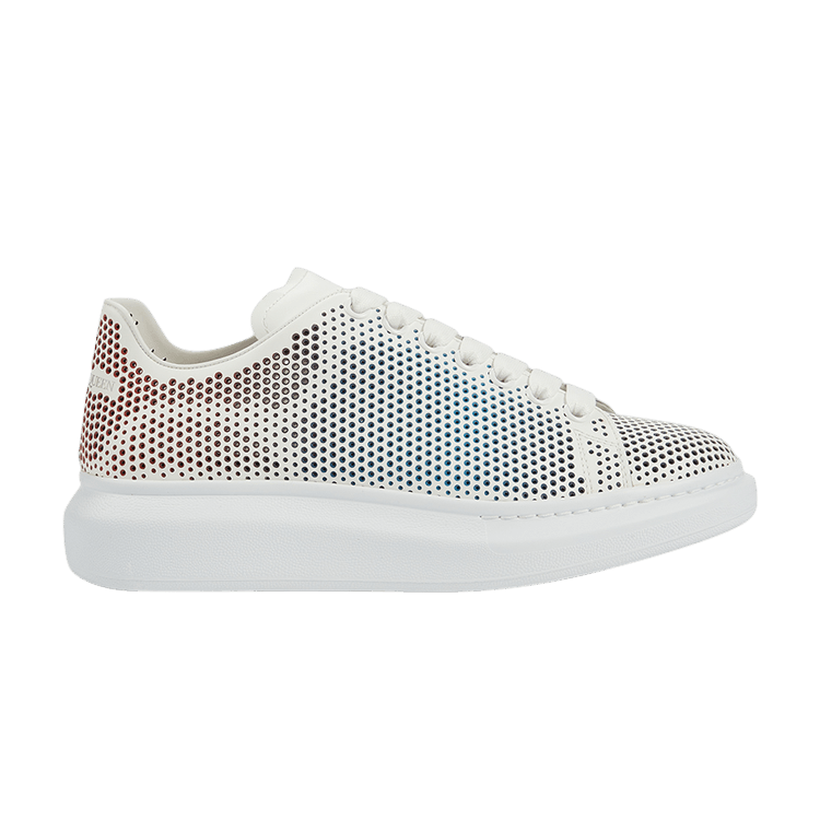 Alexander McQueen Oversized Sneaker Perforated - White Multicolor