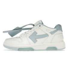 OFF-WHITE Out Of Office OOO 30 MM Low Tops White Blue