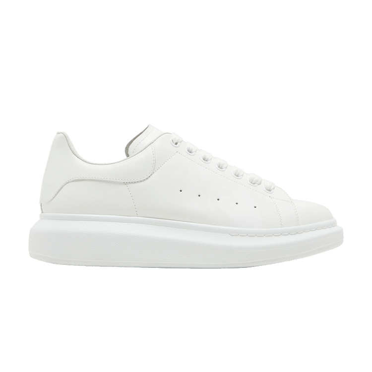 Alexander McQueen Oversized Sneaker White Reflex Print