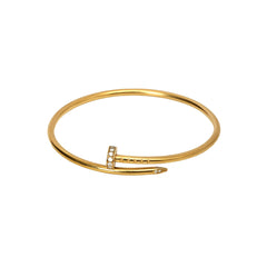 Cartier Juste Un Clou Bracelet Small Model With Diamonds Size: 15