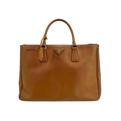Prada Galleria Saffiano Large Tote Bag Caramel Brown