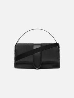 Jacquemus The Bambino Messenger Bag Soft Nylon Messenger Bag Black