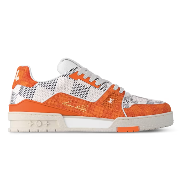 Louis Vuitton Trainer Low #54 Mini Monogram - Orange