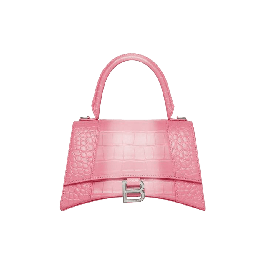 Balenciaga Hourglass Small Handbag Sweet Pink