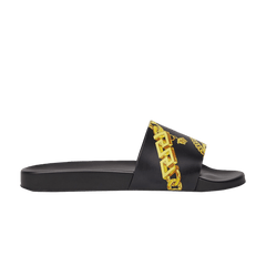 Versace Wmns Slide 'La Greca Chain Print - Black'