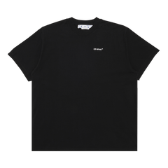 Off-White Caravaggio Deposition Over Shorts-Sleeve T-Shirt Black/White