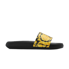 Versace Slide Black Gold