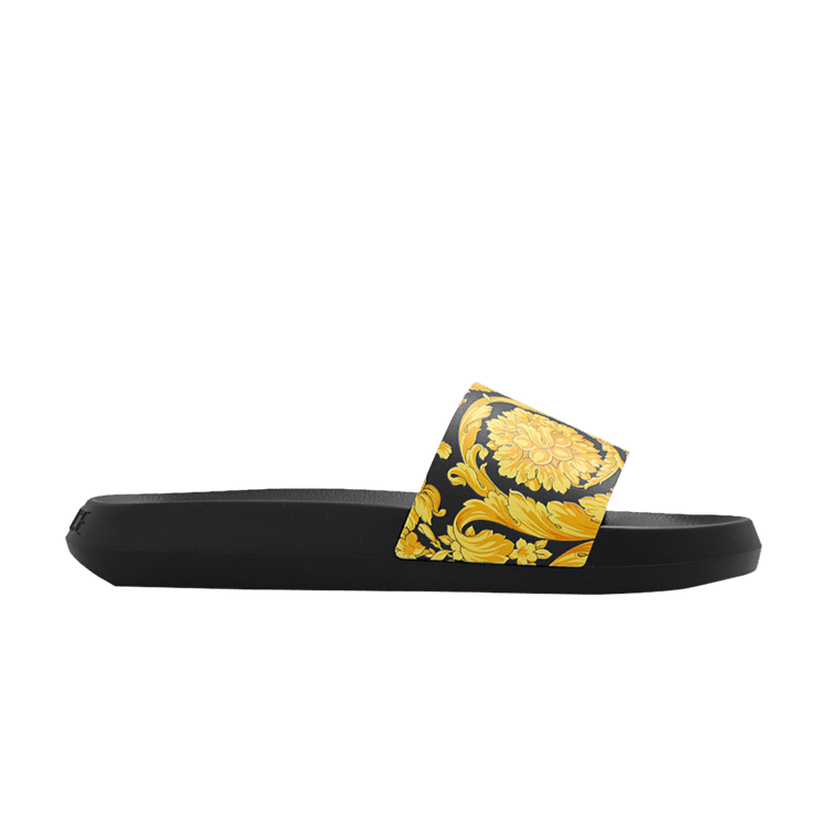 Versace Slide Black Gold
