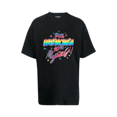 Balenciaga Large Fit T-Shirt Washed Black