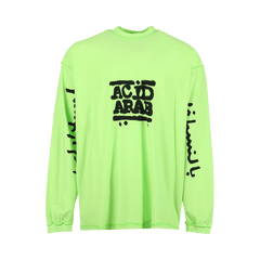 Balenciaga T-Shirt Fluo Green/ Black