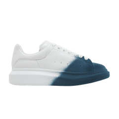 Alexander McQueen Oversized Sneaker White Emerald Green Spray