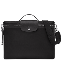 Longchamp Le Pliage Energy Briefcase Black