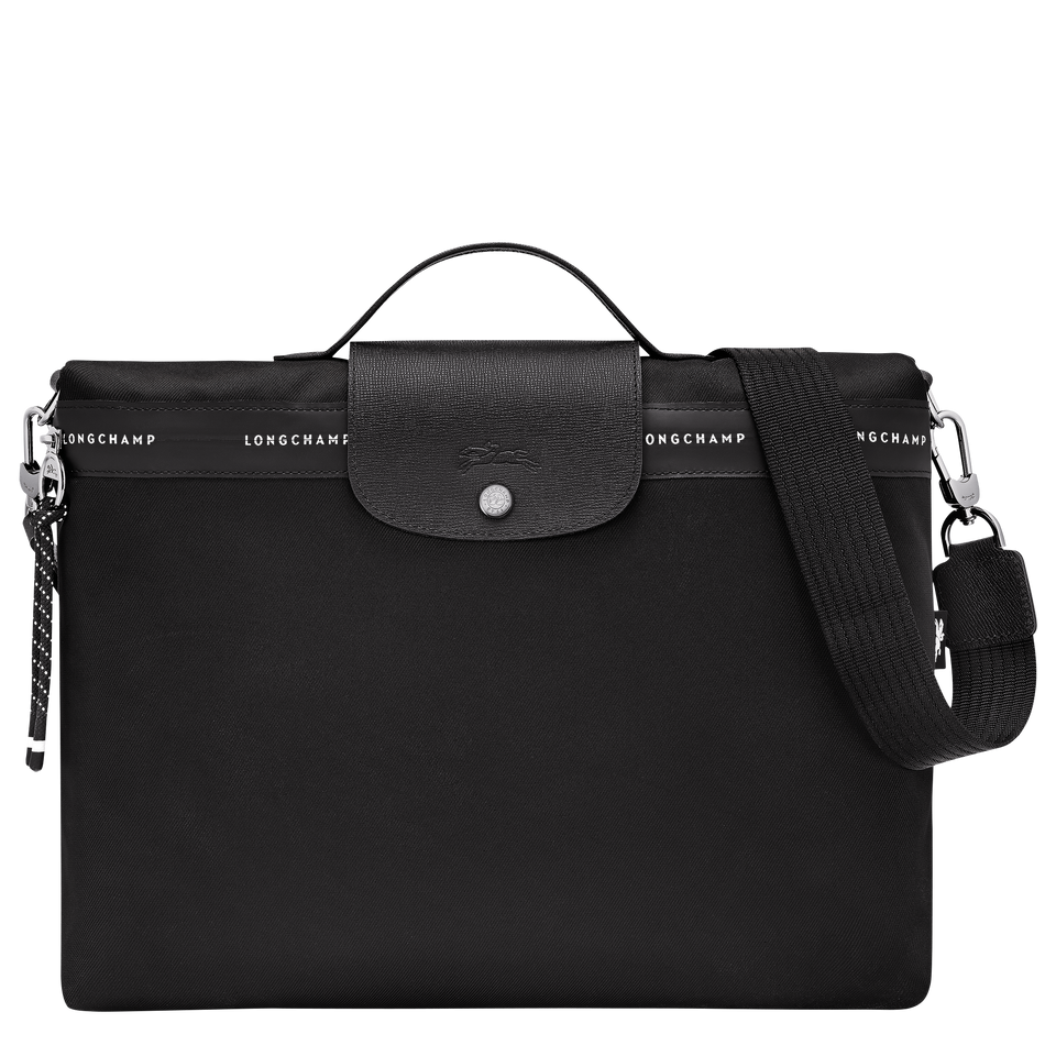 Longchamp Le Pliage Energy Briefcase Black