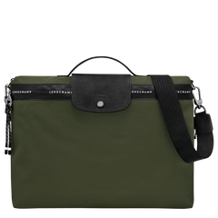 Longchamp Le Pliage Energy Briefcase Khaki