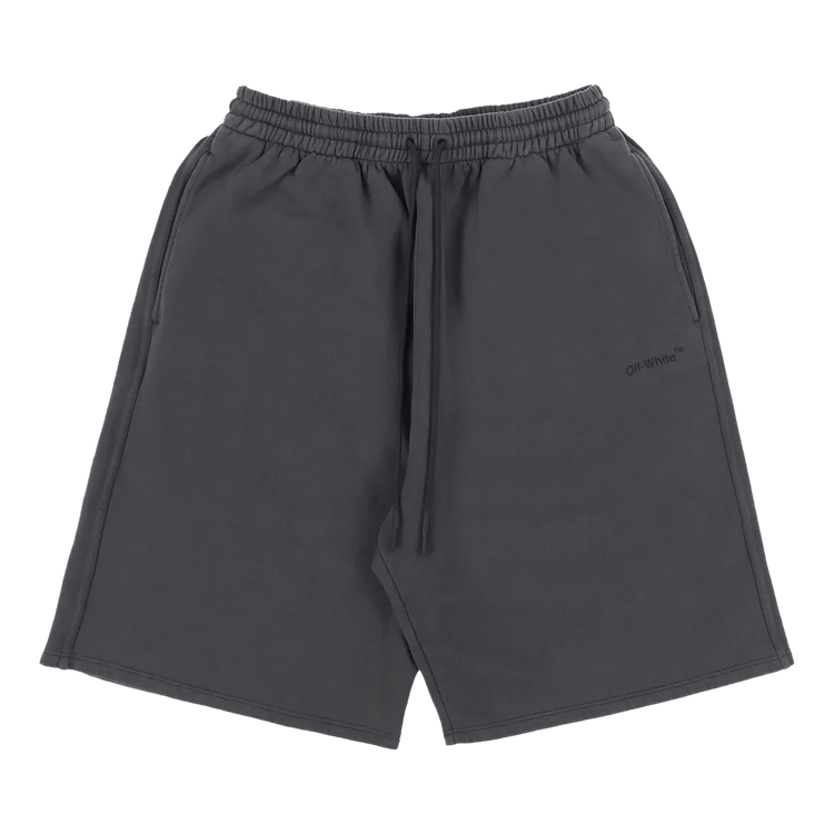 Off-White Diag Stripe Shorts Black