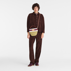 Longchamp Le Pliage Collection Crossbody bag Pistachio/Burgundy