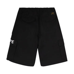 BAPE 6 Pocket Wide Fit Shorts Black