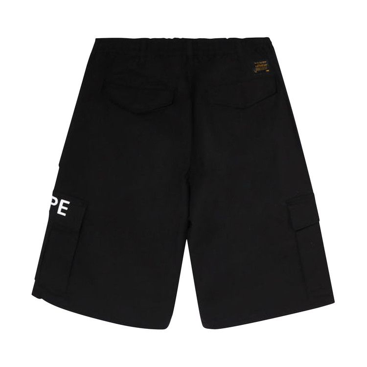 BAPE 6 Pocket Wide Fit Shorts Black