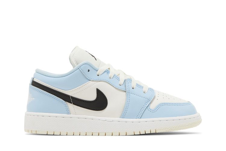 Jordan 1 Low Ice Blue Black GS