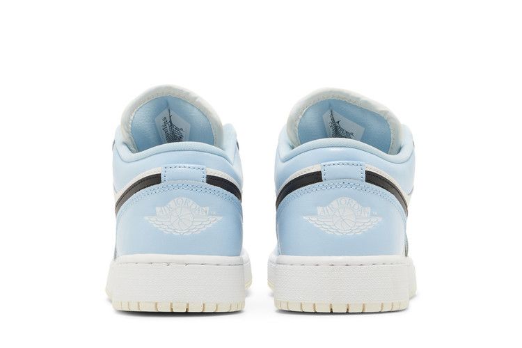 Jordan 1 Low Ice Blue Black GS