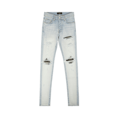 Amiri MX1 Camo Jean Blue Wash
