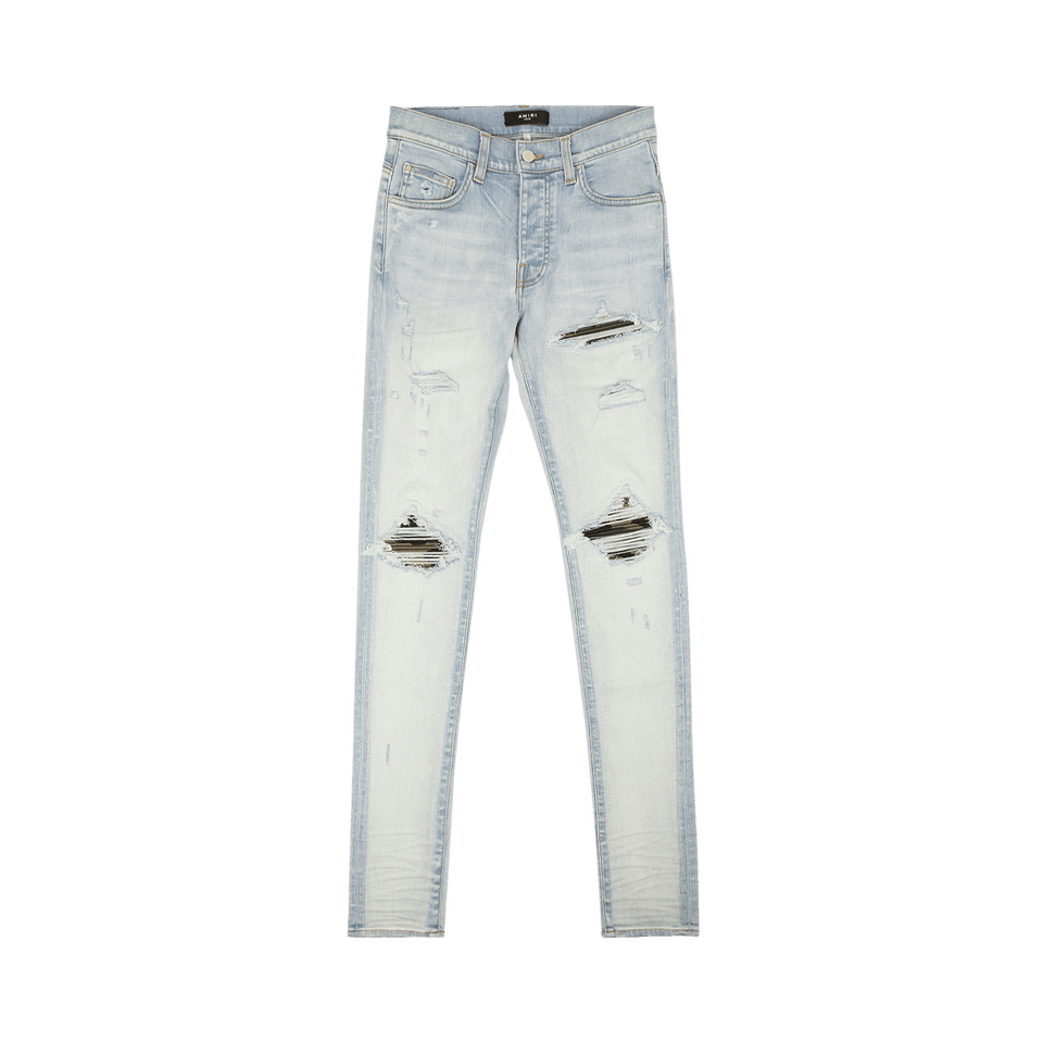 Amiri MX1 Camo Jean Blue Wash