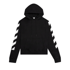Off-White Diag Arrow Slim Hoodie Black/White