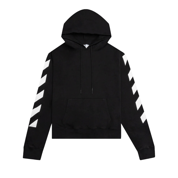 Off-White Diag Arrow Slim Hoodie Black/White
