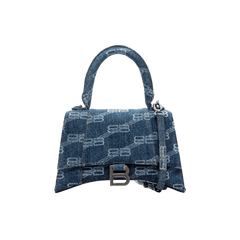 Balenciaga Hourglass Small Handbag Blue