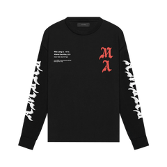 Amiri x Wes Lang Solar Kings Long-Sleeve T-Shirt Black