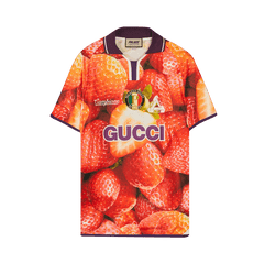 Gucci x Palace Printed Football Technical Jersey T-Shirt Red