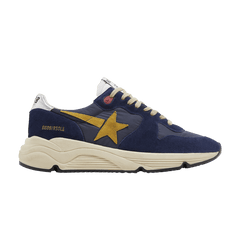 Golden Goose Running Sole Blue Mustard