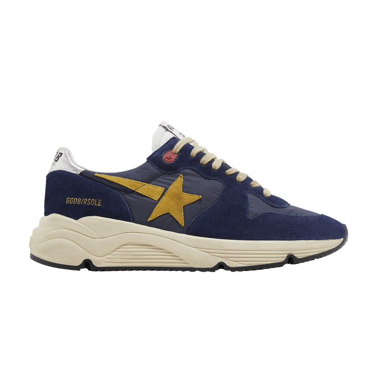 Golden Goose Running Sole Blue Mustard
