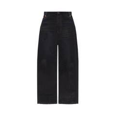 Balenciaga Large Baggy Jeans Matte Black