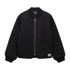 Stussy S Quilted Liner Jacket Black