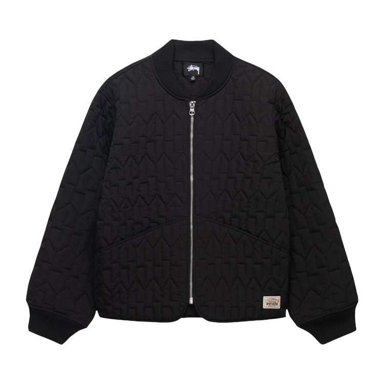 Stussy S Quilted Liner Jacket Black