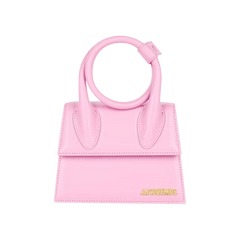 Jacquemus Le Chiquito Noued Coiled Handbag Light Pink