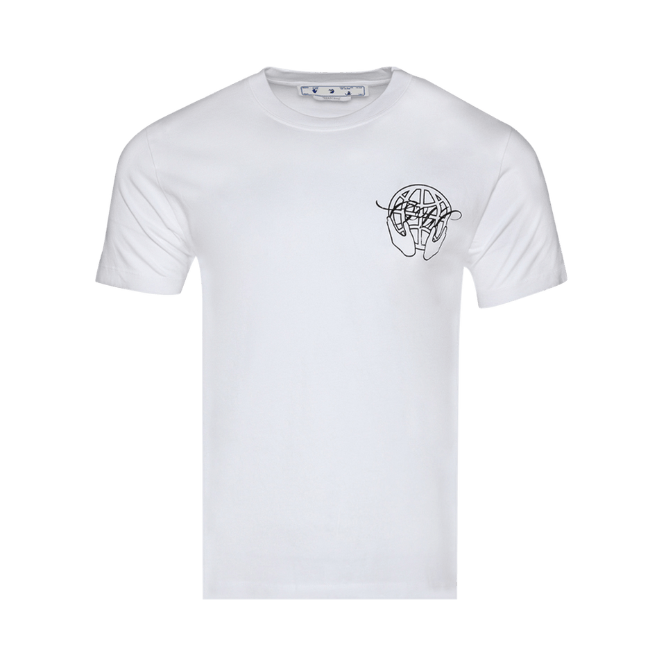 Off-White Hand Arrow Slim T-Shirt White/Black