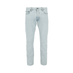 Off-White Diag Tab Slim Jeans Bleach Blue