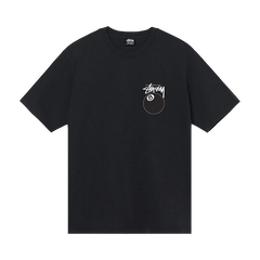 Stussy 8 Ball Pigment Dyed T-Shirt Black