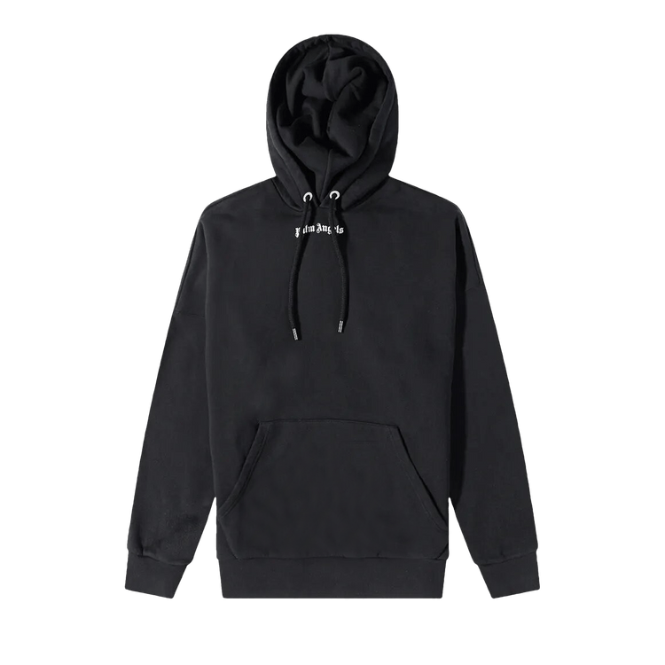 Palm Angels Logo Hoodie Black