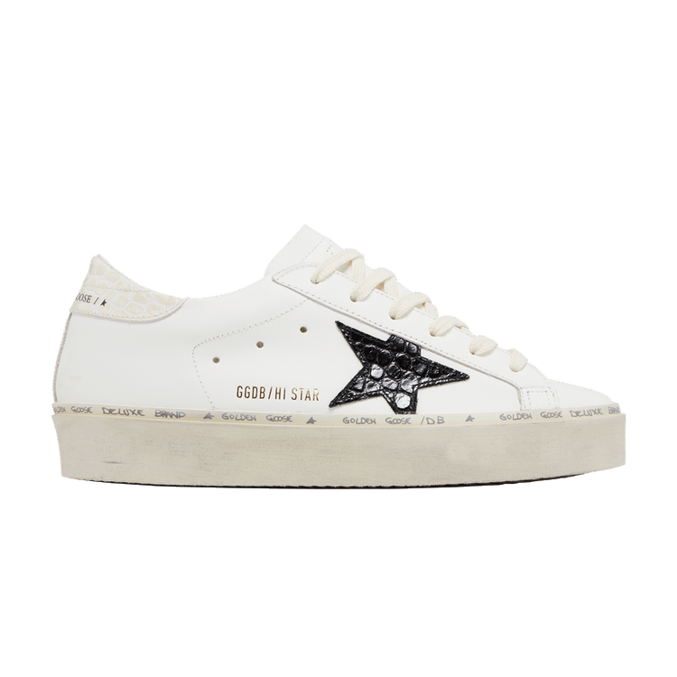 Golden Goose Wmns Hi Star 'Black Crocodile'