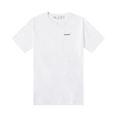 Off-White Arrows Logo Print T-Shirt White